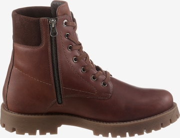 JOSEF SEIBEL Lace-Up Boots 'Cheston' in Brown