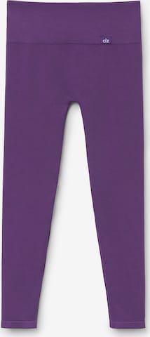 CALZEDONIA Athletic Pants 'SEAMLESS' in Purple: front