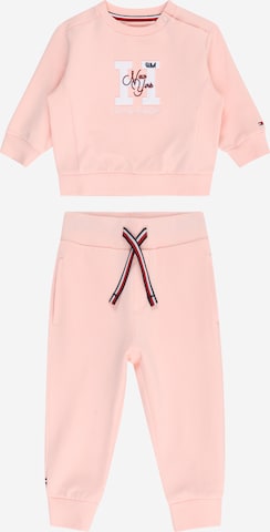 Tuta da jogging di TOMMY HILFIGER in rosa: frontale