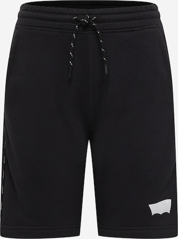 LEVI'S ® Normální Kalhoty 'Graphic Piping Short' – černá: přední strana