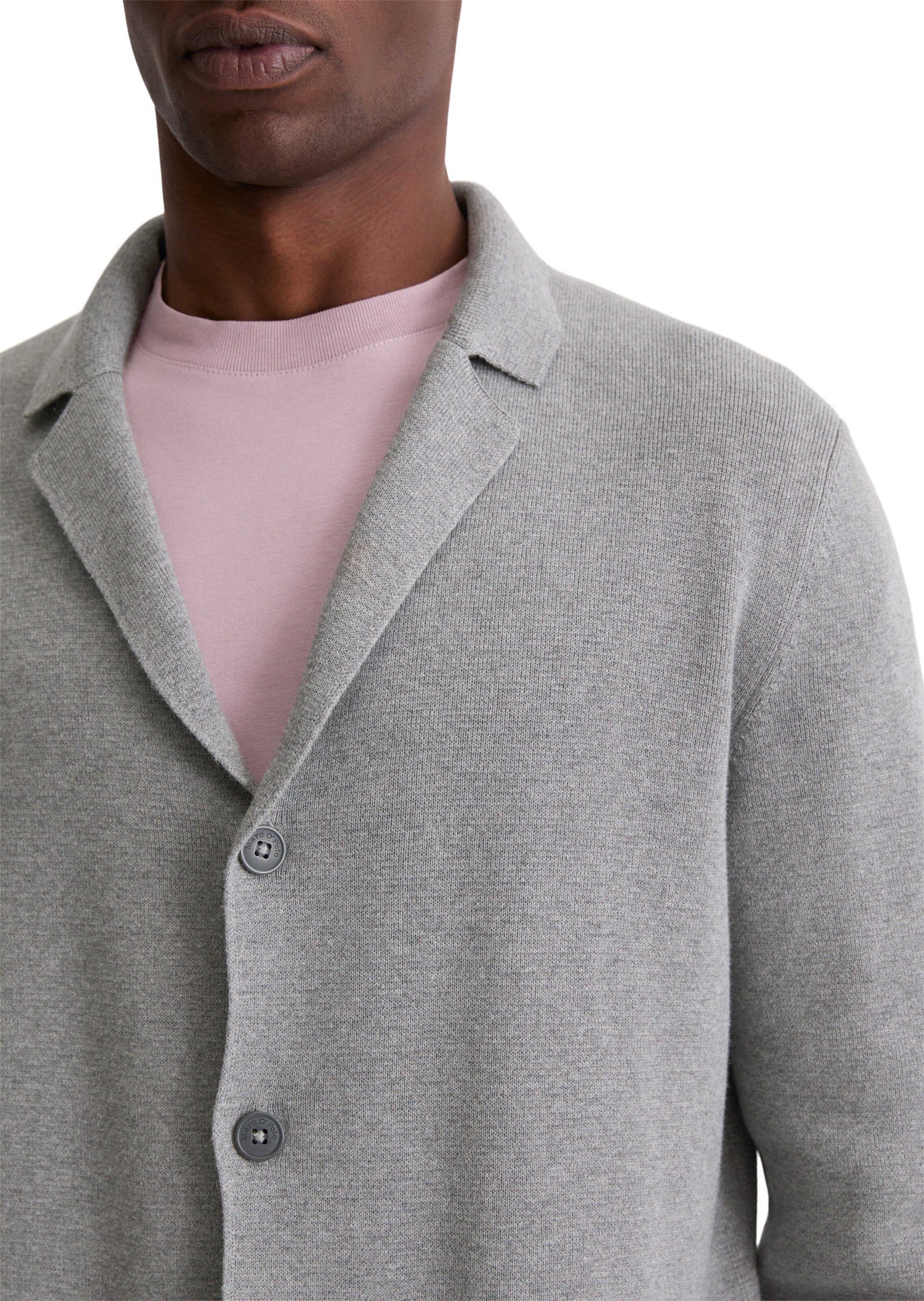Marc O'Polo Strickjacke in Grau
