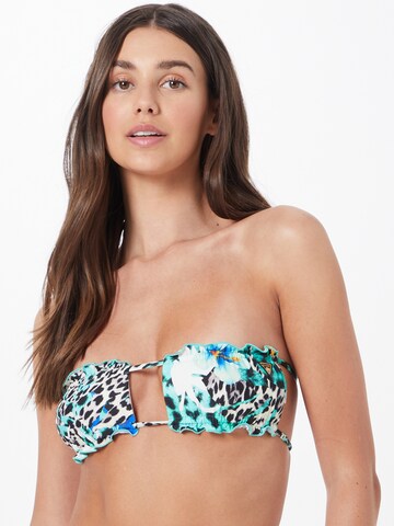 GUESS Bandeau Bikinitop in Gemengde kleuren: voorkant