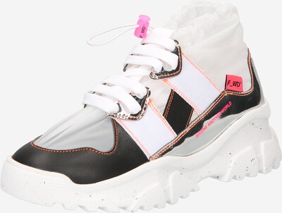 F_WD Sneaker 'XP2_JUNK X' in schwarz / silber / weiß, Produktansicht