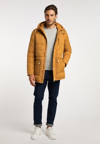 DreiMaster Maritim Winter Parka in Yellow