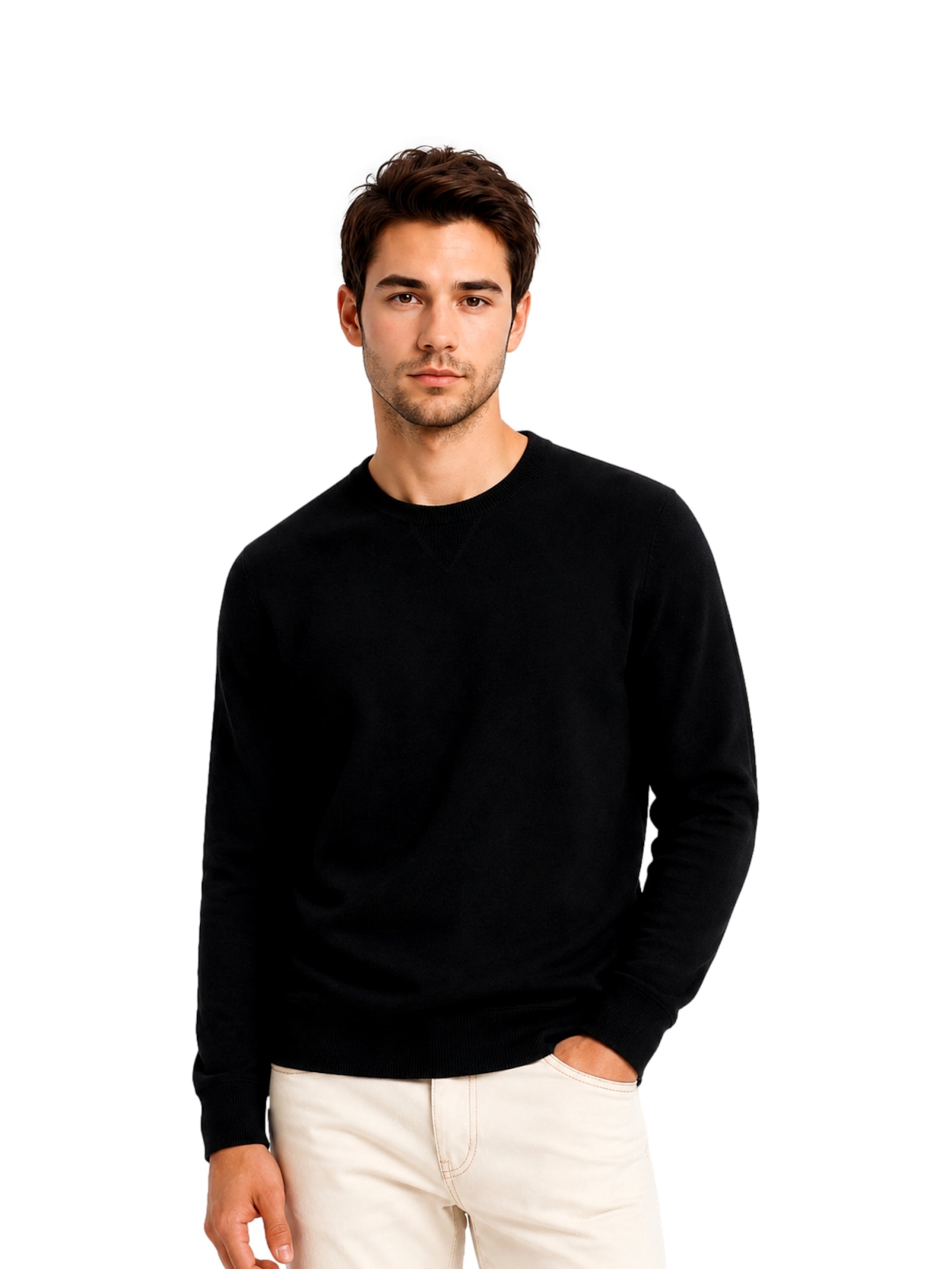 Pullover 'ONSVILLAS' di Only & Sons in nero: frontale