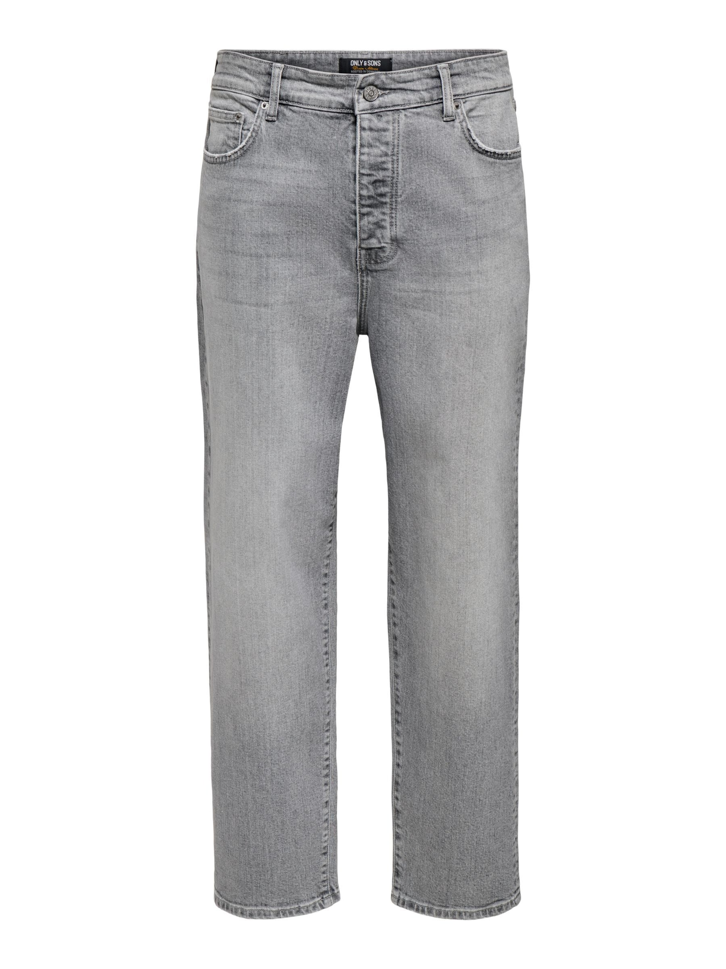 Regular Jean 'ONSFADE' Only & Sons en gris : devant