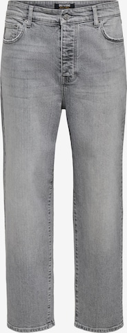Only & Sons Loose fit Jeans 'ONSFADE' in Grey: front