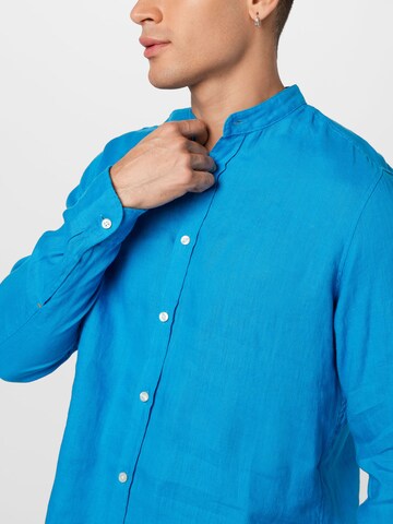 BOSS OrangeRegular Fit Košulja 'Race' - plava boja
