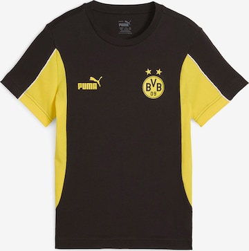 Tricou funcțional 'Borussia Dortmund FTBLArchive' de la PUMA pe negru: față