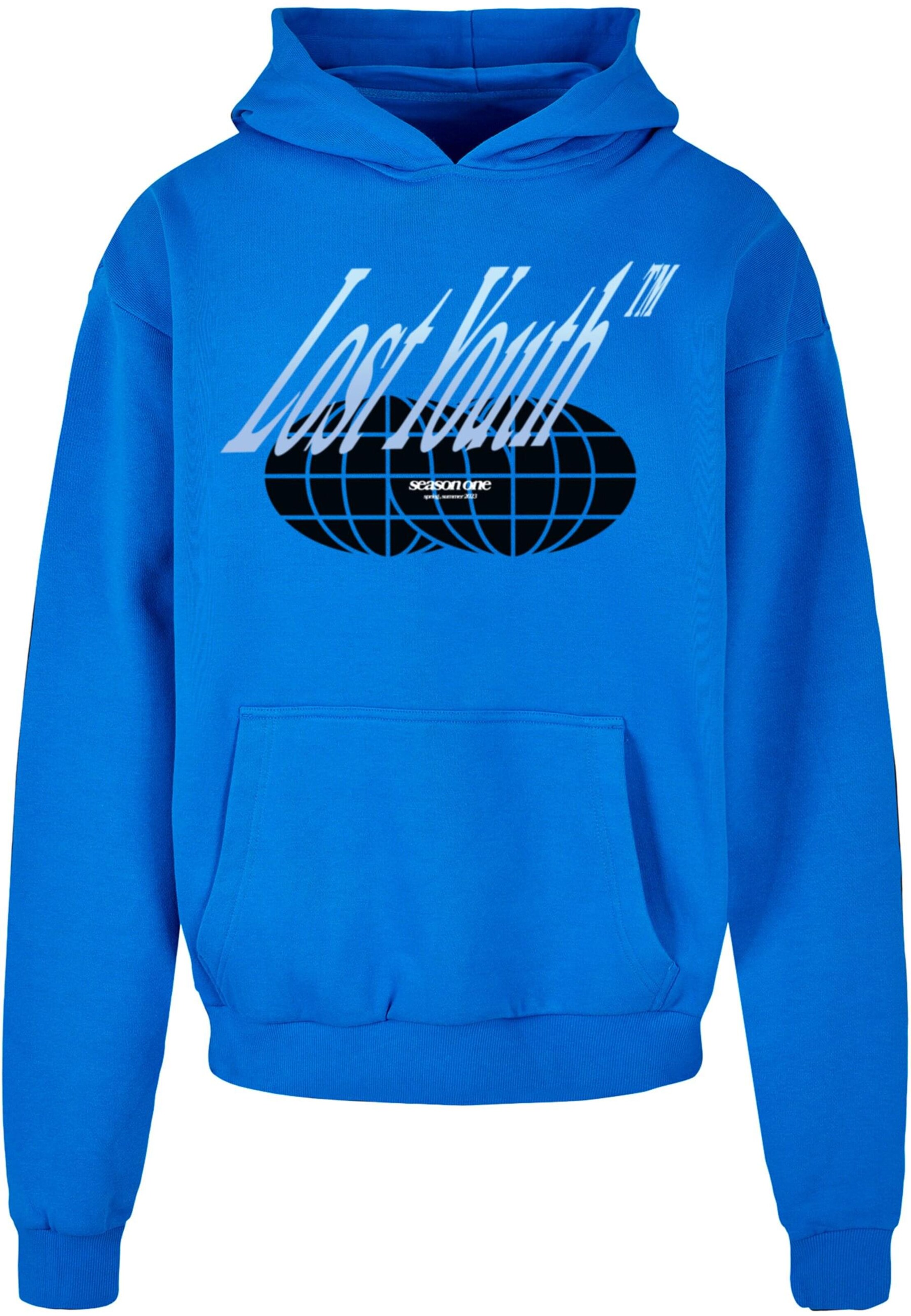 Lost Youth Tréning póló 'Icon V.5' - kék: elől