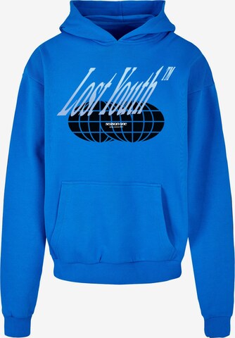 Lost Youth Sweatshirt 'Icon V.5' in Blauw: voorkant