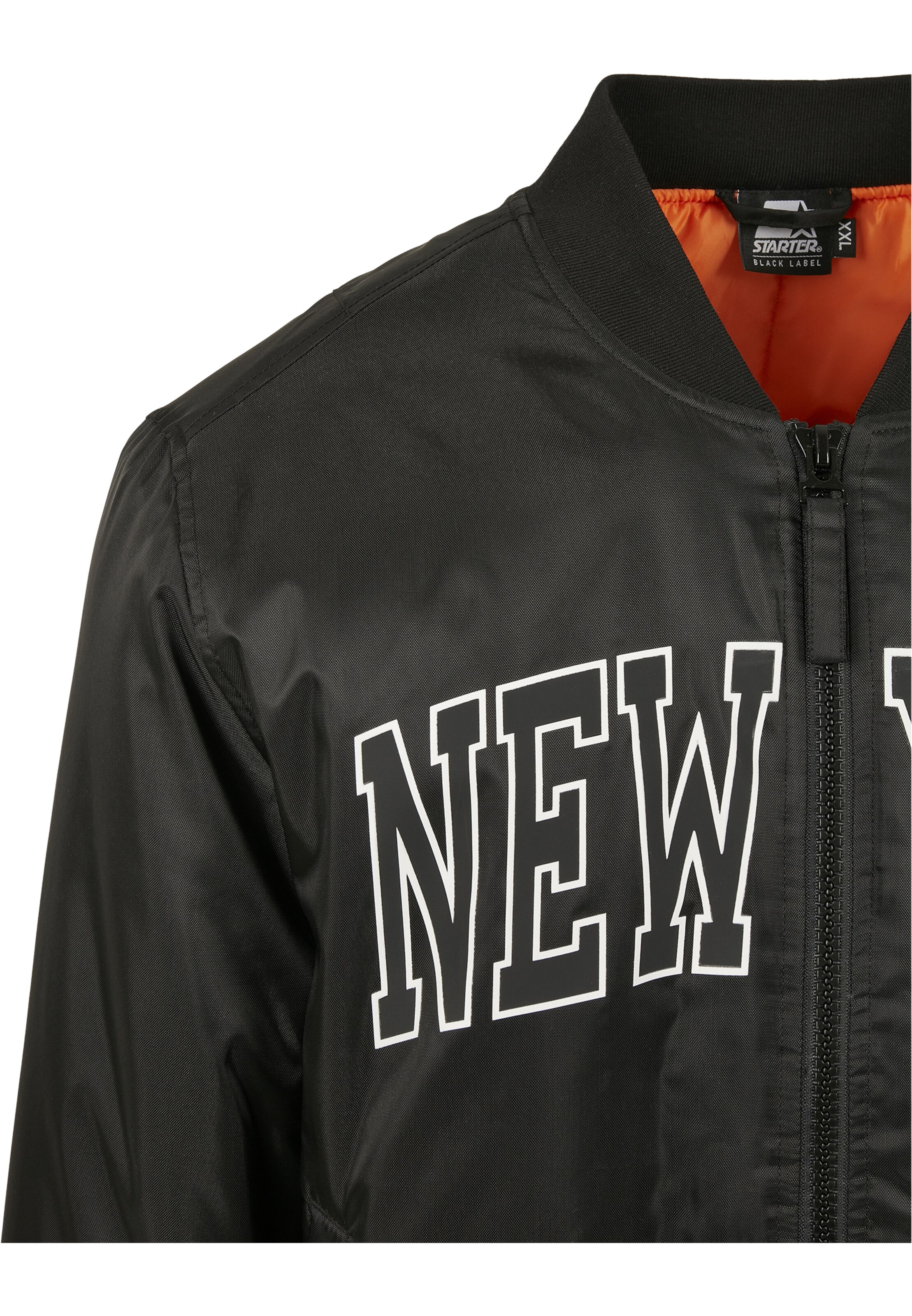 Starter Black Label Tussenjas 'New York' in Zwart