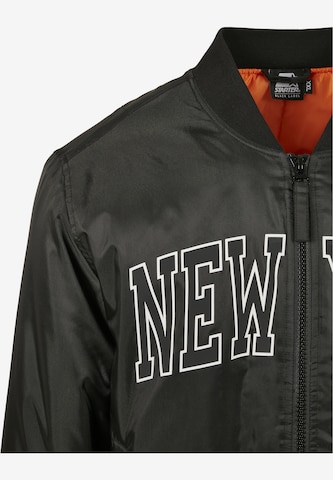 Starter Black Label Between-Season Jacket 'New York' in Black