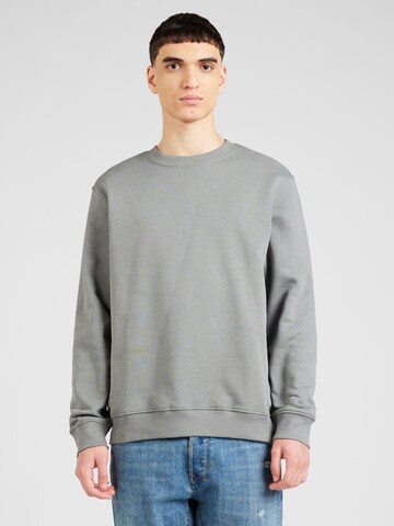 Sweat-shirt WEEKDAY en gris : devant