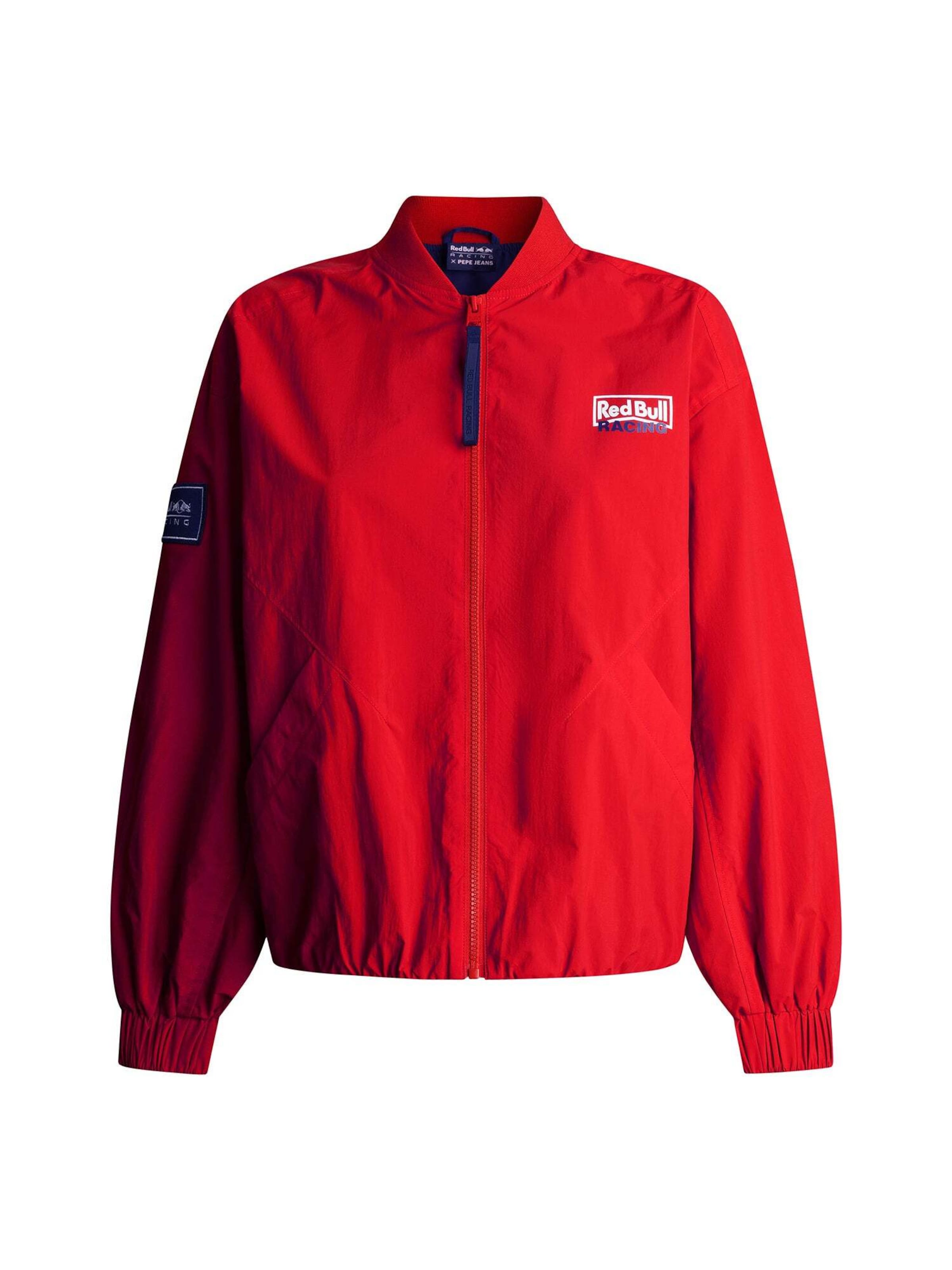 Red Bull Racing x Pepe Jeans Funktionsjacke in Rot: Vorderseite