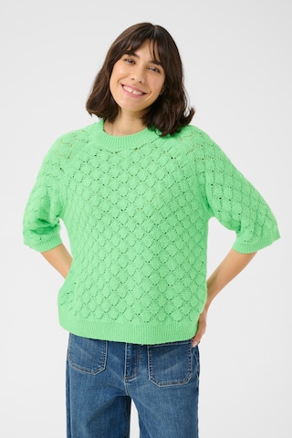 Kaffe - Jersey 'KAKani' en verde: frente