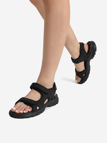 Sandalo da trekking 'DREAM PAIRS Damen Sportsandalen Sandalen Damen Komfort' di Dream Pairs in nero