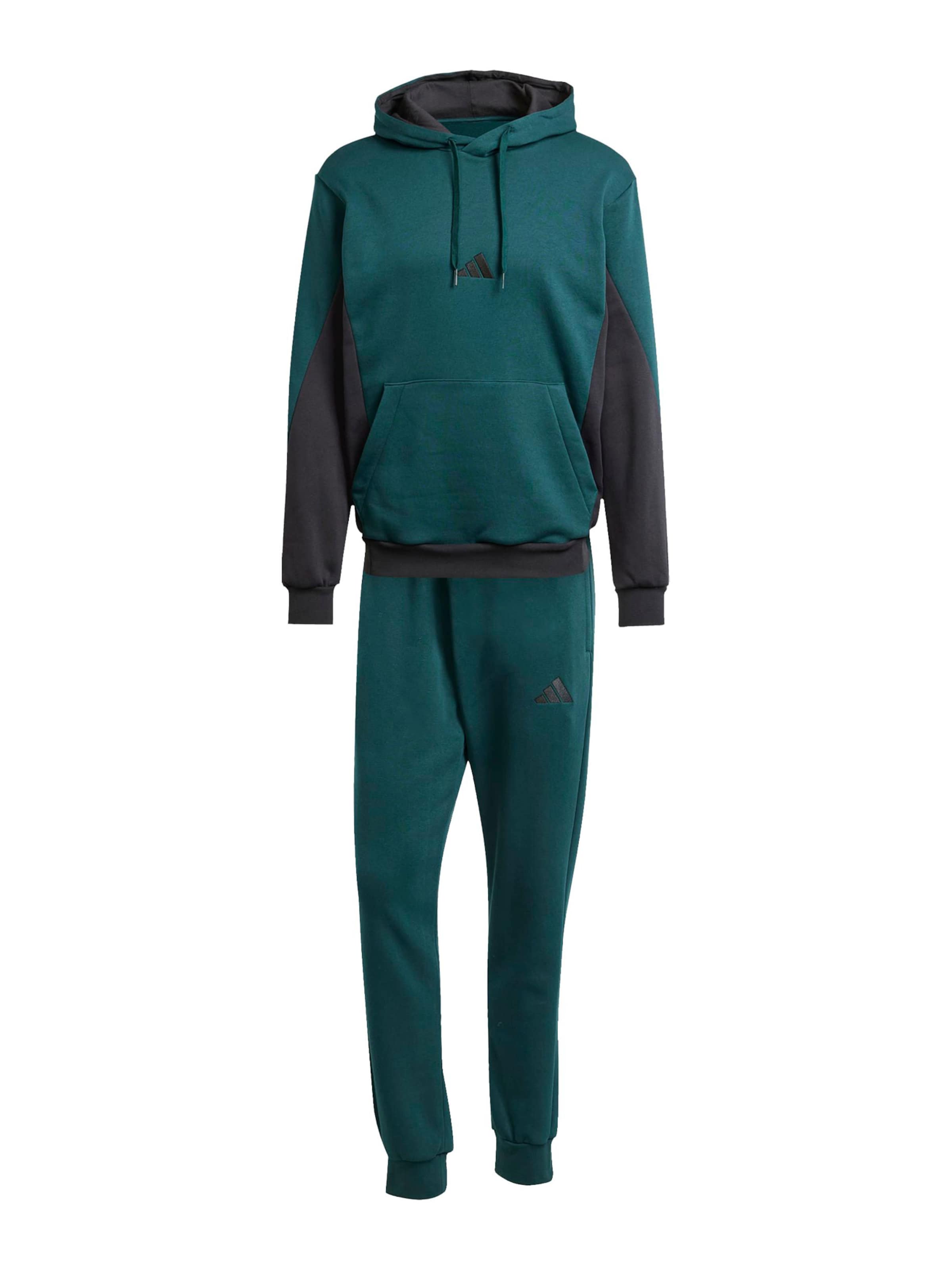 ADIDAS SPORTSWEAR Tréningový komplet - Zelená: predná strana