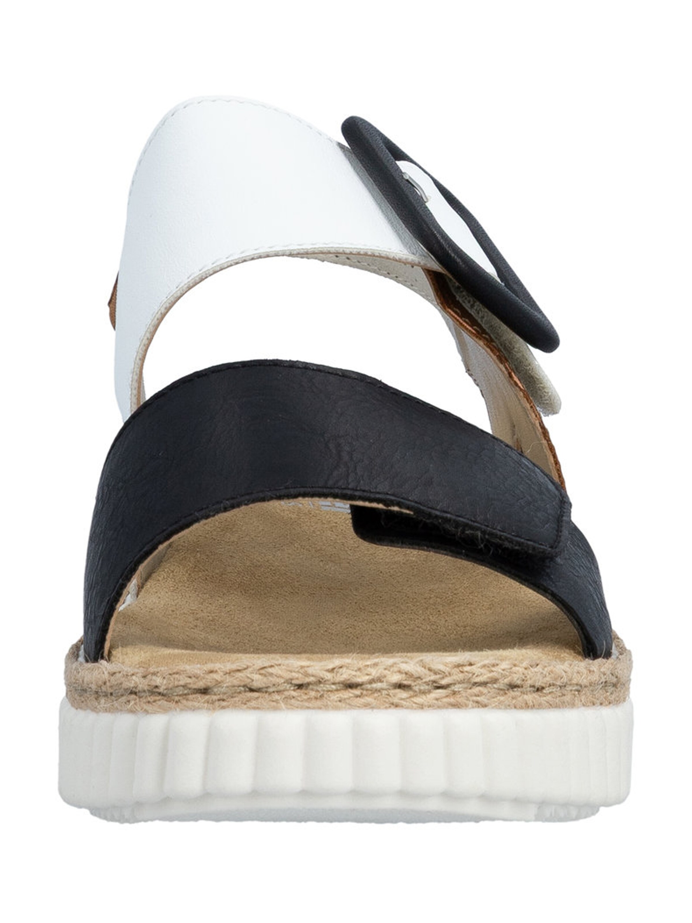 Sandales à lanières Rieker en mélange de couleurs