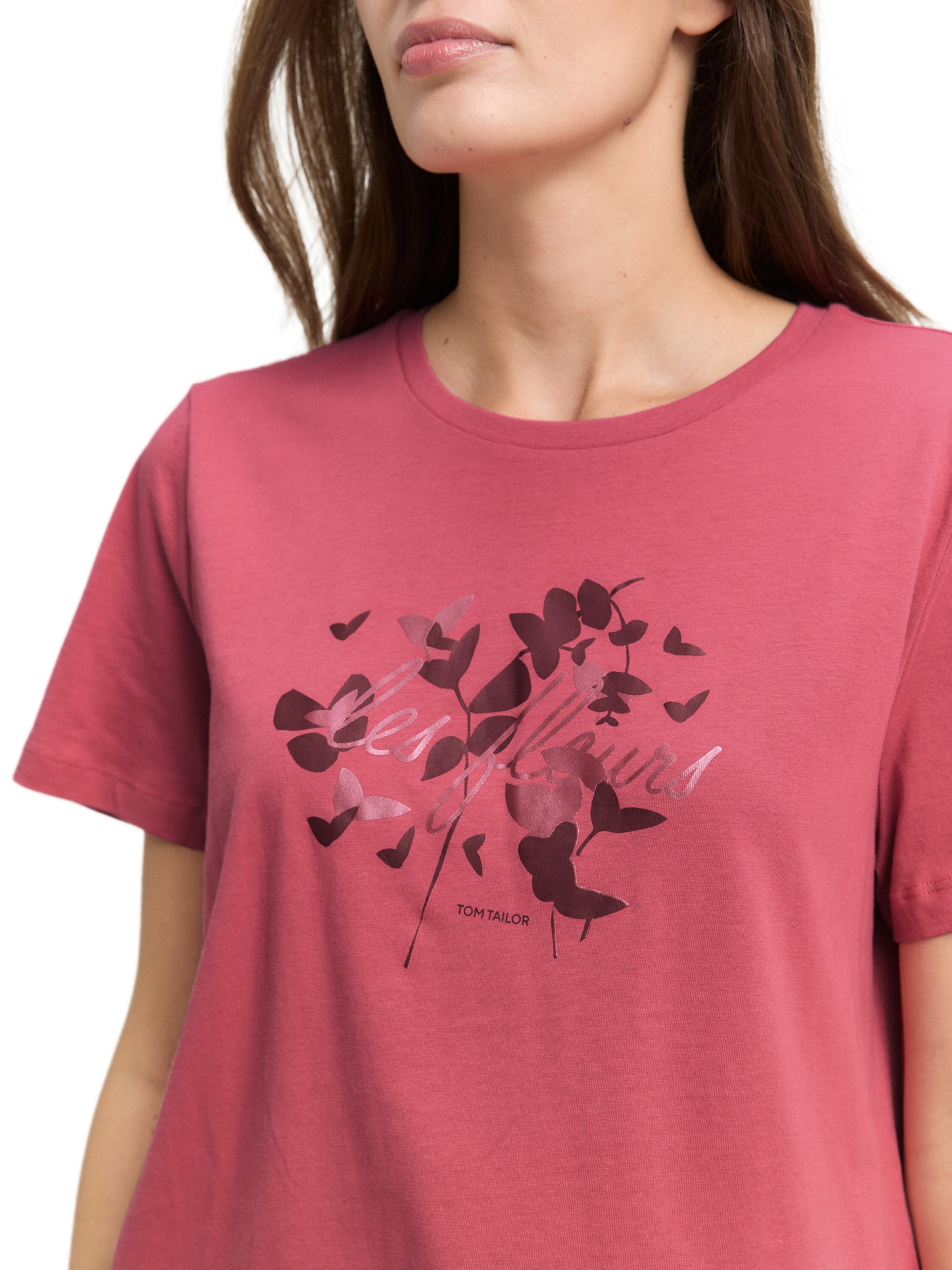 TOM TAILOR - Camiseta en rojo