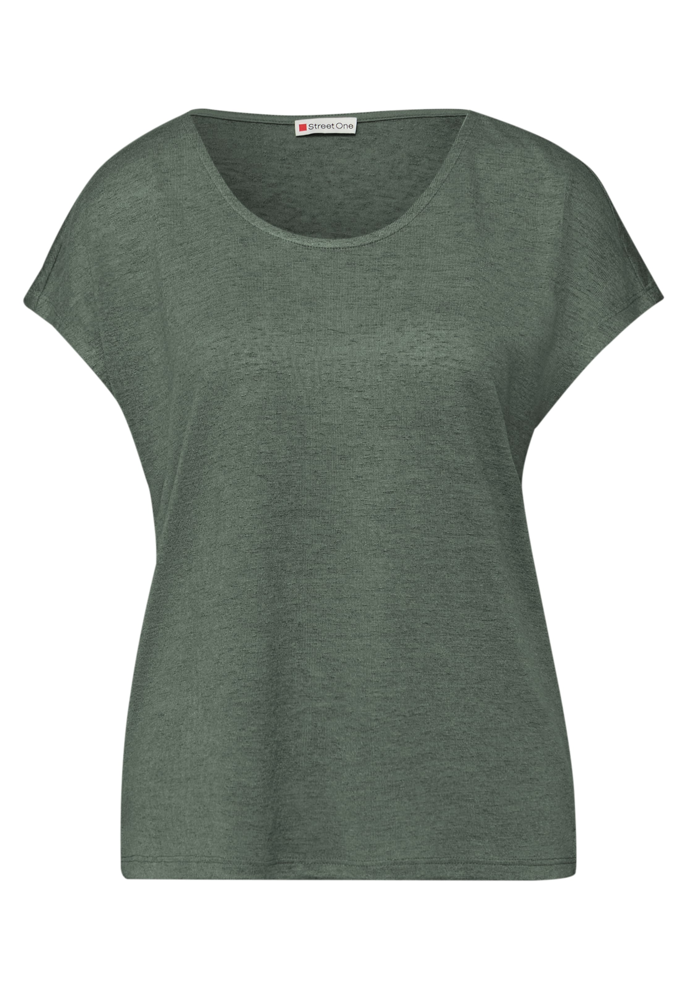 STREET ONE Shirt in Green: front