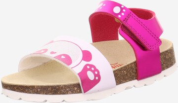 SUPERFIT Sandalen in Roze: voorkant