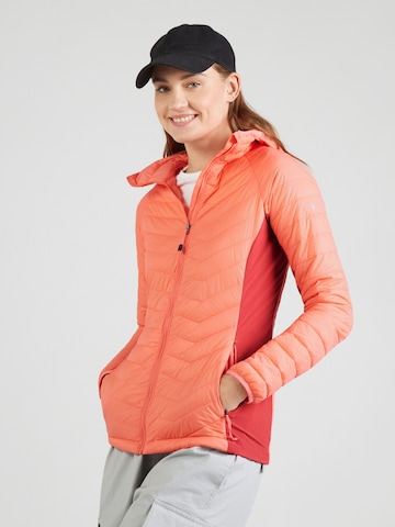 COLUMBIA Ulkoilutakki 'Powder Pass™ II' värissä punainen: etupuoli