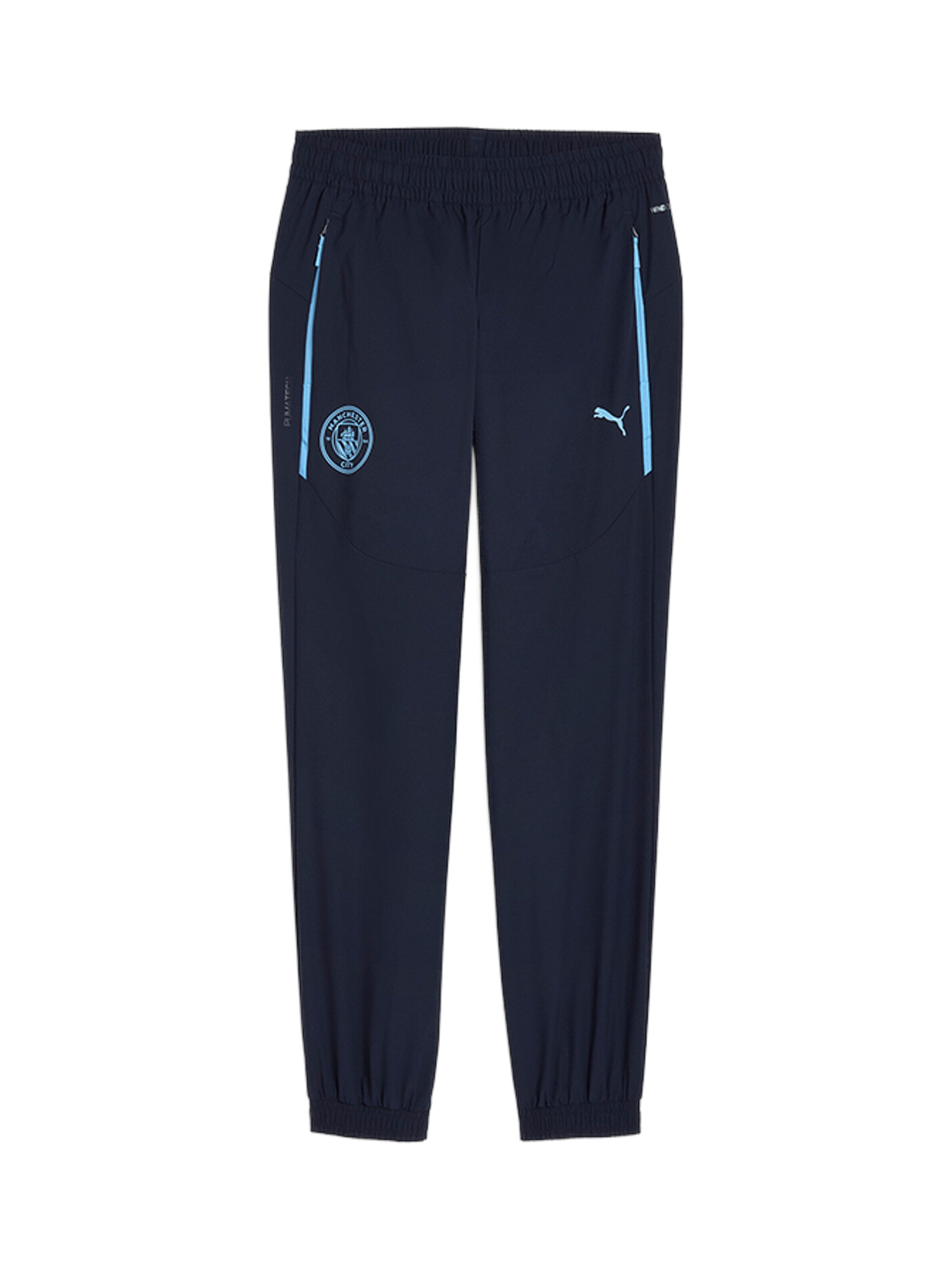 PUMA Tapered Sports trousers 'Manchester City' in Blue: front