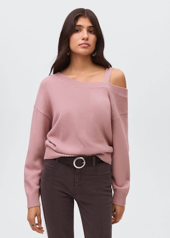 MANGO TEEN Pullover '1Show' in Pink: Vorderseite