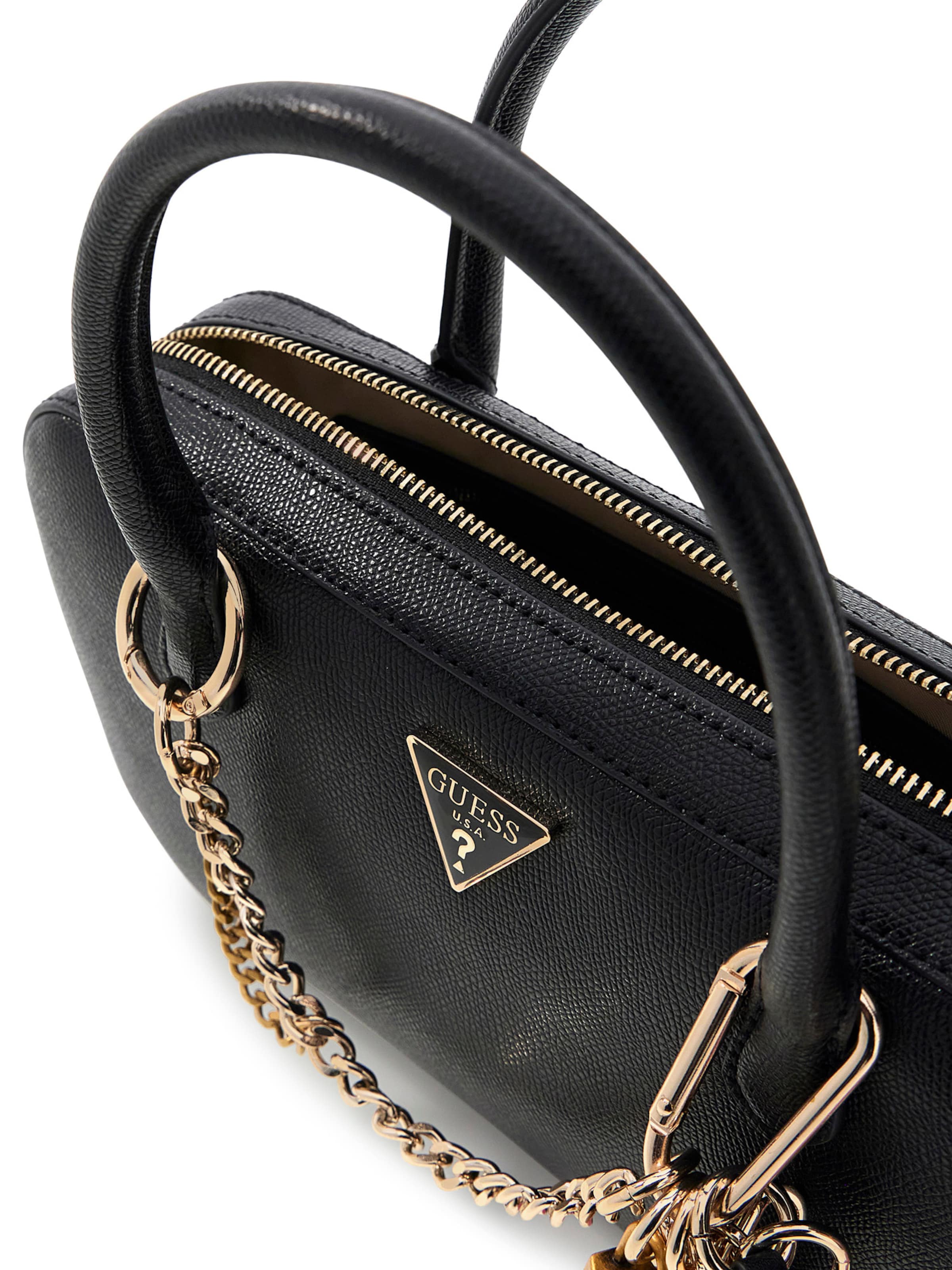 GUESS - Bolso de mano 'DAVINA' en negro