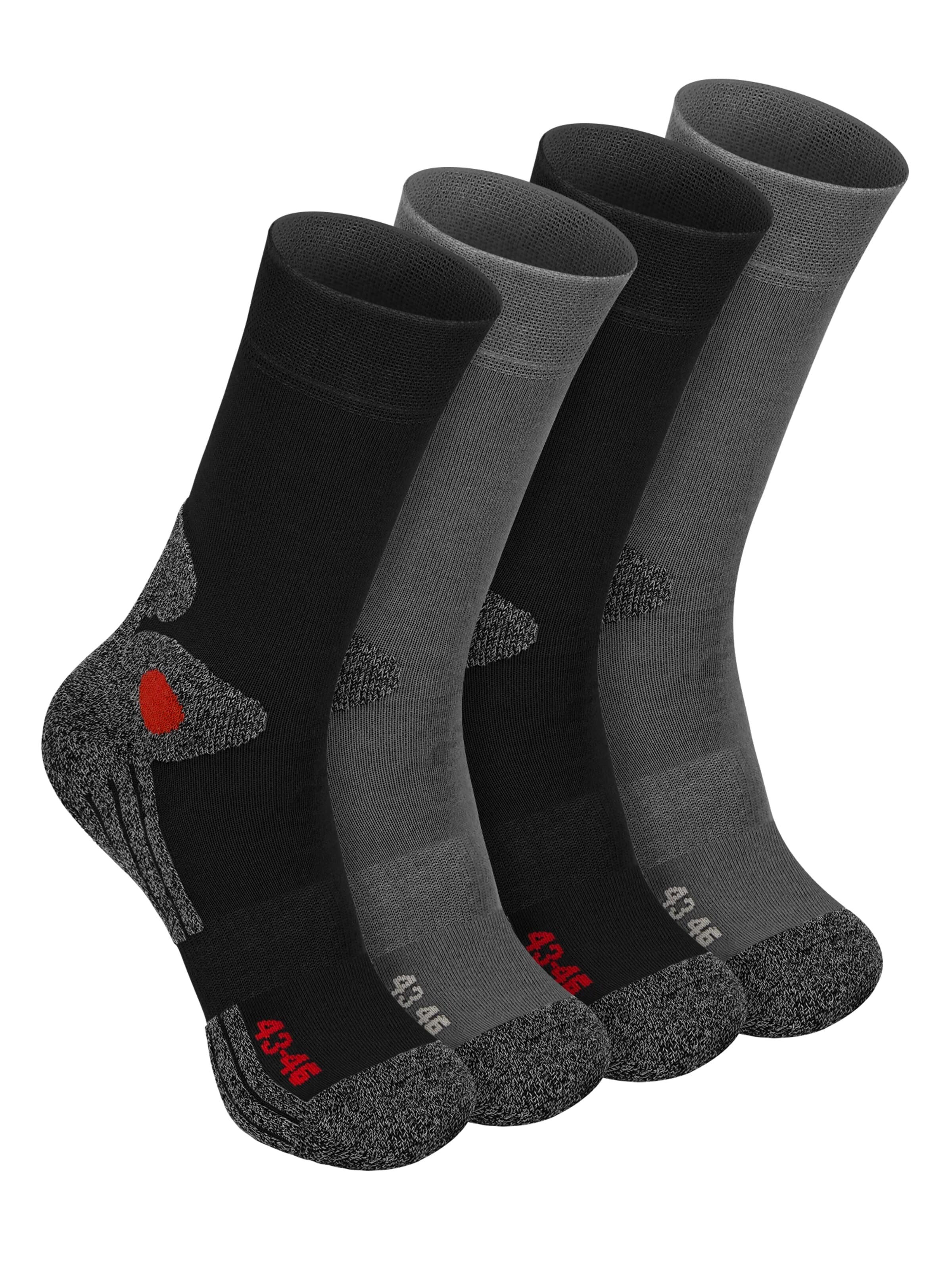 celodoro Athletic Socks 'Trekking Exclusive' in Grey: front