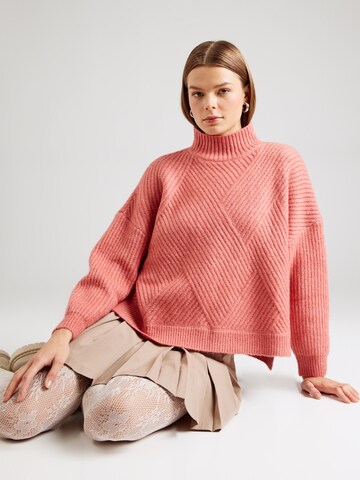 Pull-over 'Maxi' ABOUT YOU en rose : devant