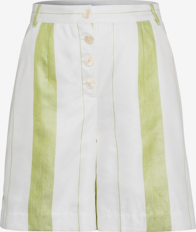 IVY & OAK Pantalon en pomme / blanc, Vue avec produit