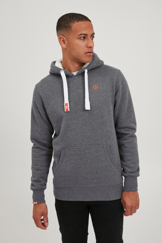 !Solid Sweatshirt 'BennHood Pile' in Grijs: voorkant