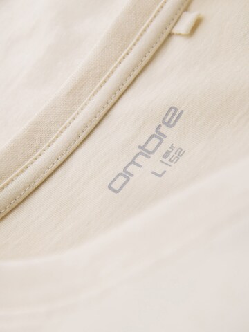 Ombre Shirt in White