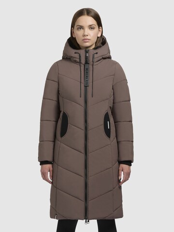 khujo - Casaco de inverno 'Aribay5' em cinzento: frente