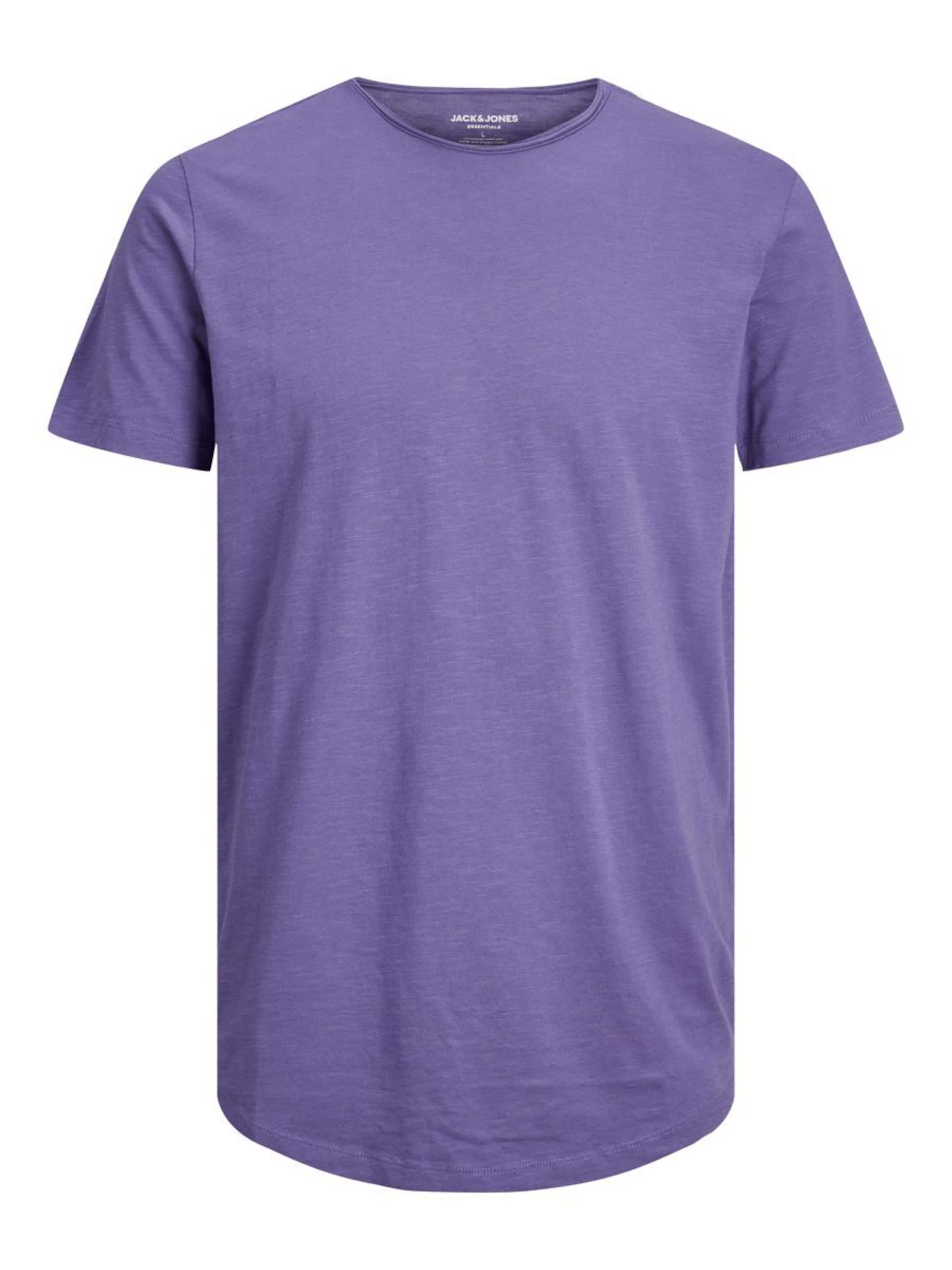 JACK & JONES T-Shirt 'Basher' in Lila: Vorderseite