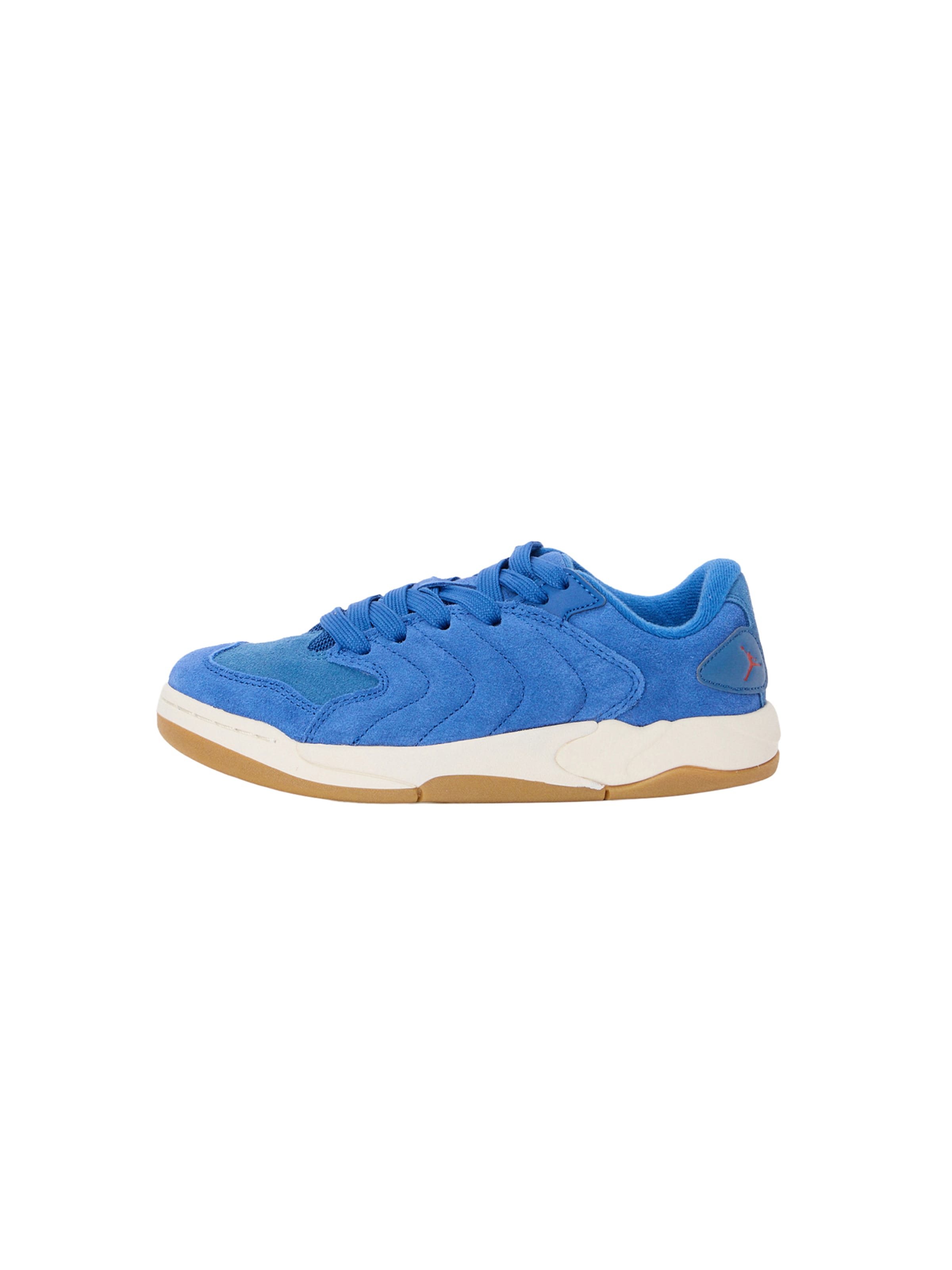 Baskets Jordan en bleu : devant