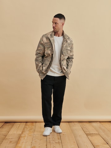 DAN FOX APPAREL Between-Season Jacket 'Marc' in Green