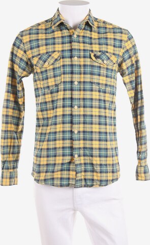 JACK & JONES Button Up Shirt in S in Yellow: front