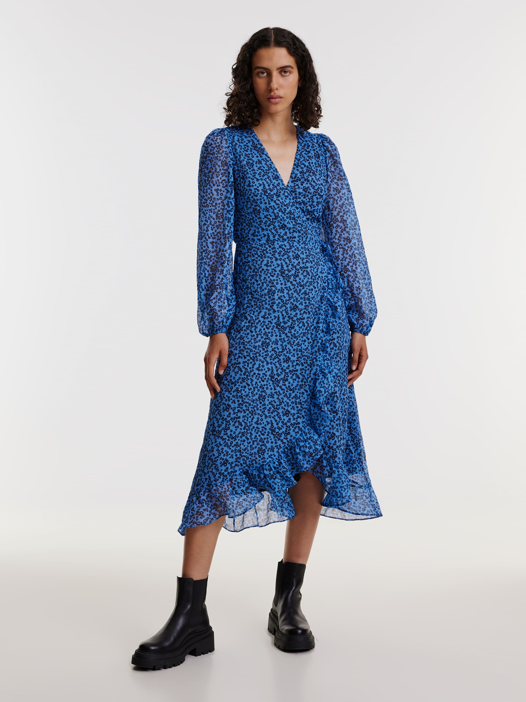EDITED Produkte Kleid 'Peppina' blau