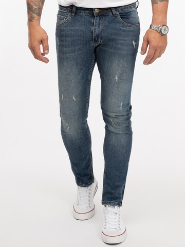 Rock Creek Slimfit Jeans in Blau: predná strana