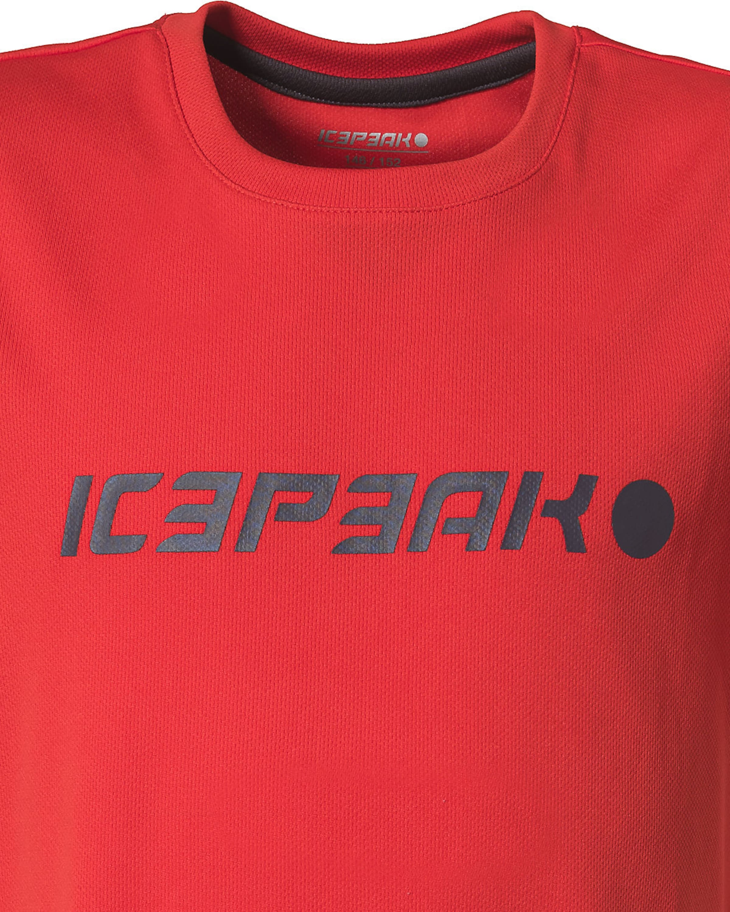 Kinder Teens (Gr. 140-176) ICEPEAK Shirt 'KEMBERG' in Rot - HU16329 Kinder Teens (Gr. 140-176) ICEPEAK Shirt 'KEMBERG' in Rot - HU16329