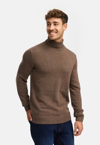 INDICODE JEANS Trui 'INMargous' in Bruin