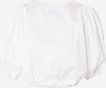 JAN 'N JUNE Blouse 'LAIDE' in Wit: voorkant