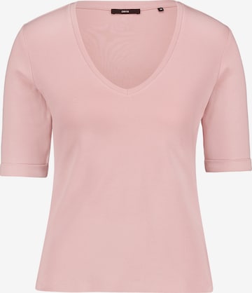T-shirt zero en rose : devant