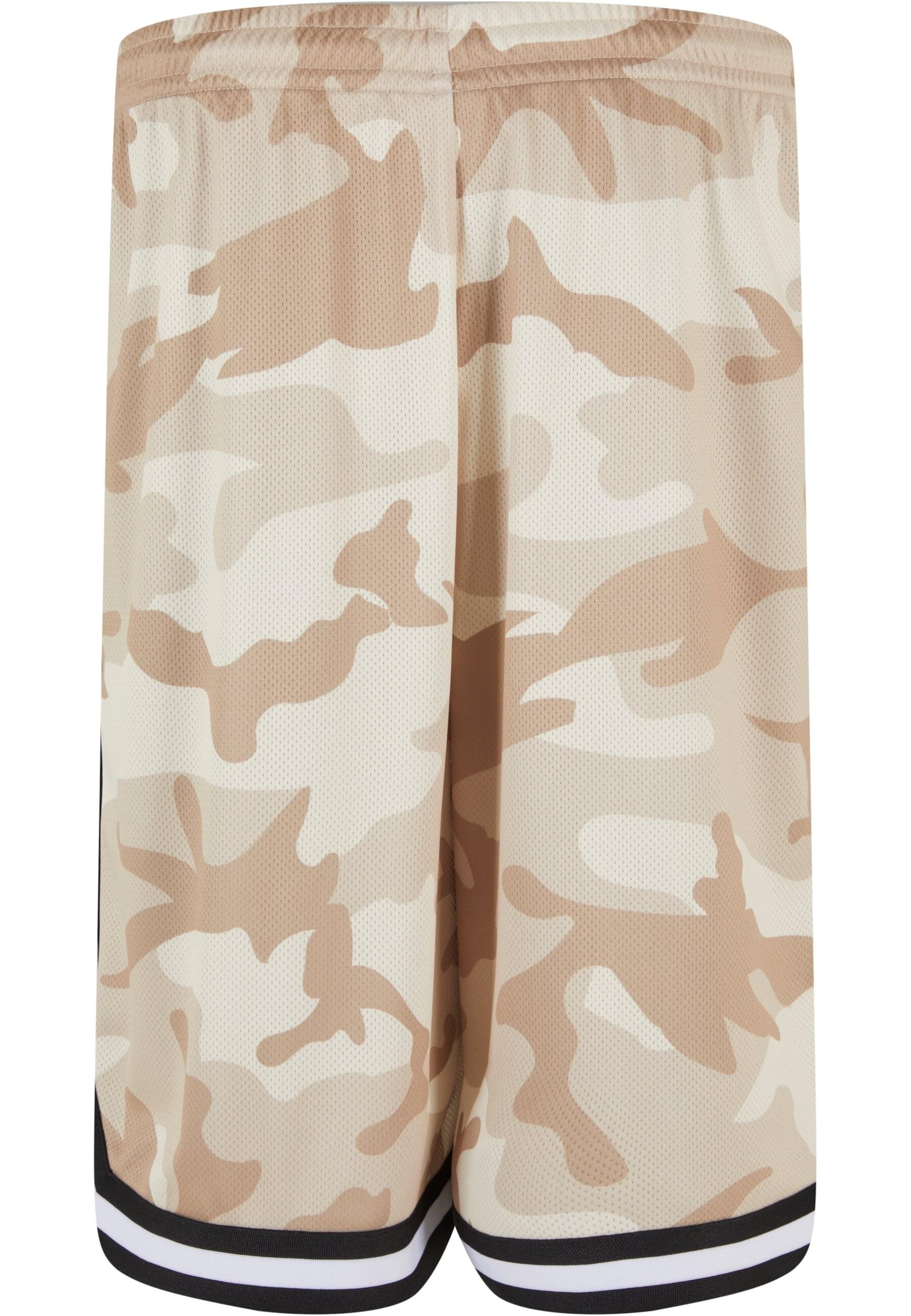 Urban Classics Loose fit Trousers in Beige: front