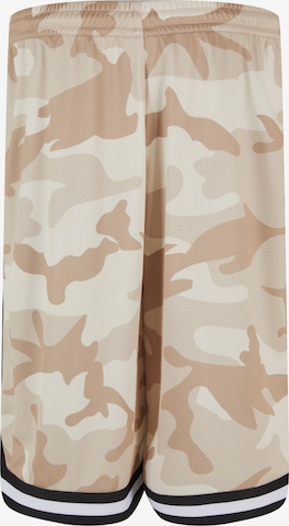 Urban Classics Loosefit Kalhoty – béžová: přední strana