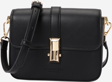 Seidenfelt Manufaktur Crossbody Bag in Black: front