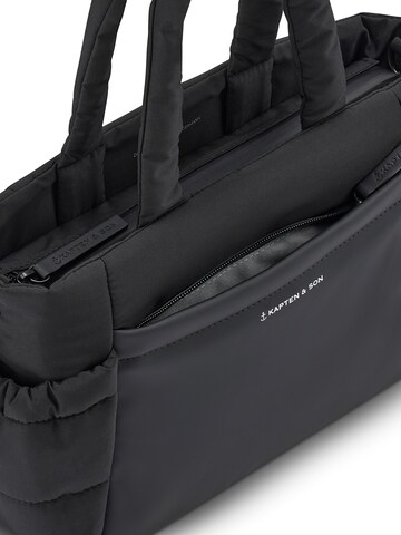 Kapten & Son Handtasche 'Hellvi Cloud Small' in Schwarz